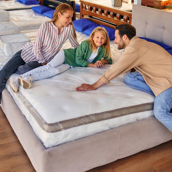family bed shopping
